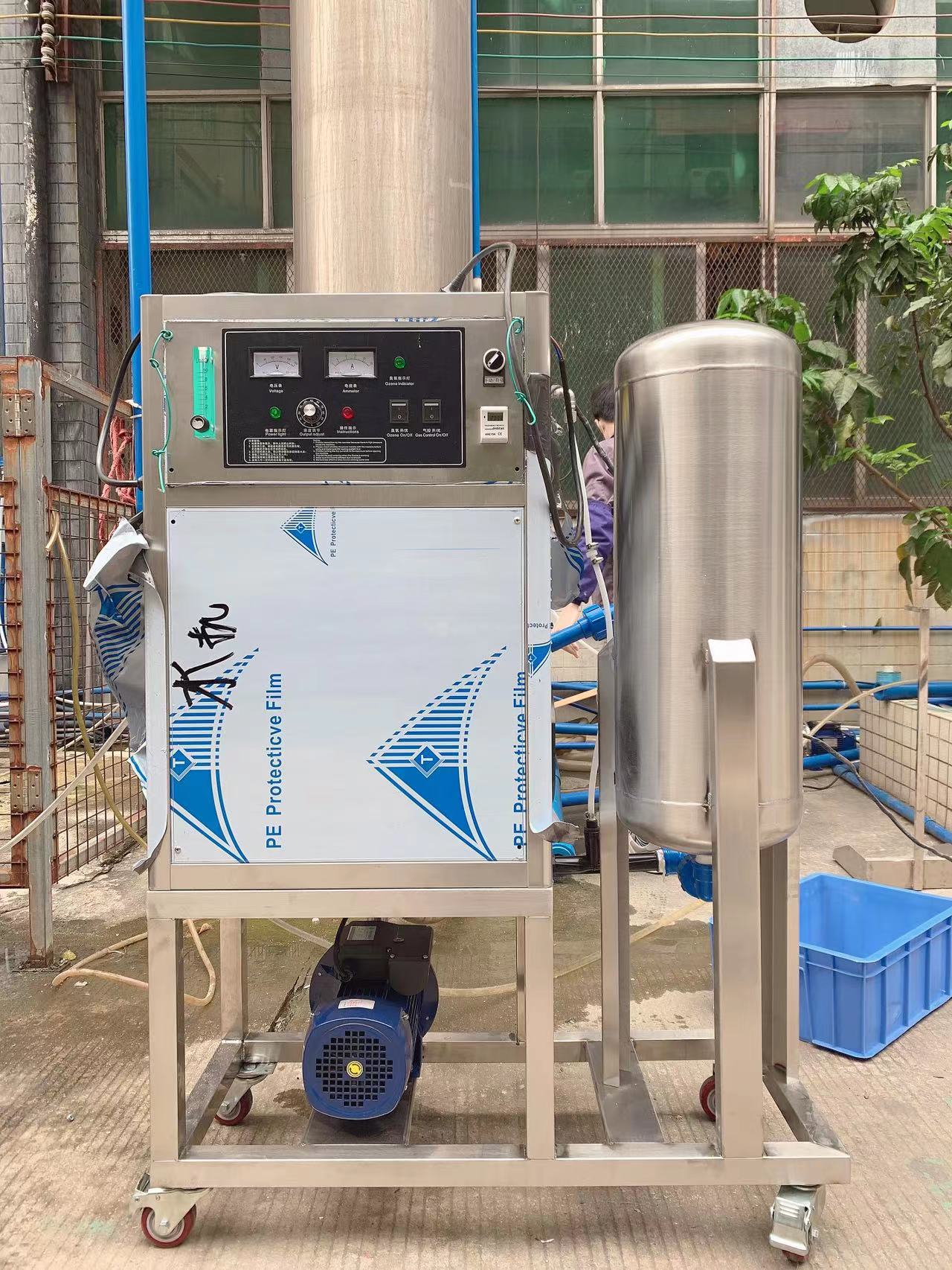 (圖文)高濃度臭氧水機氧氣源30g臭